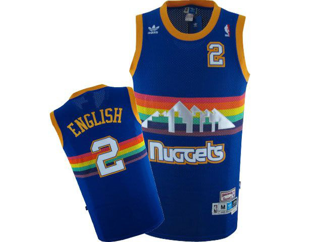 Designer NBA Denver Nuggets English 2 Swingman Home Adidas Jerseys